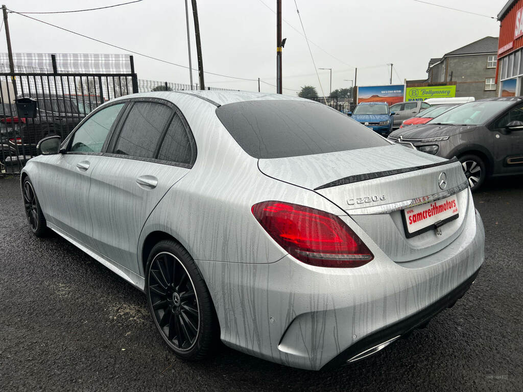 Mercedes-Benz C Class C220d Amg Line Premium 9G-tronic FE21YFN Silver #5