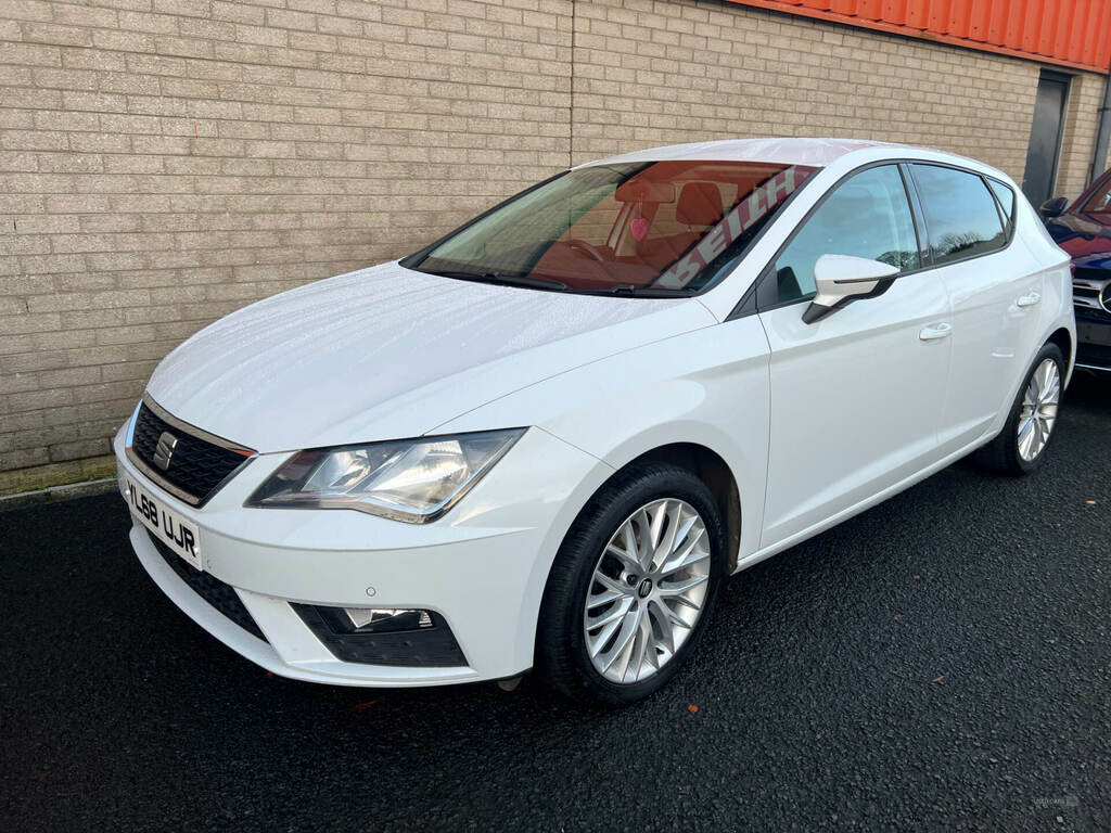 Seat Leon 1.6 Tdi Se Dynamic Ez White