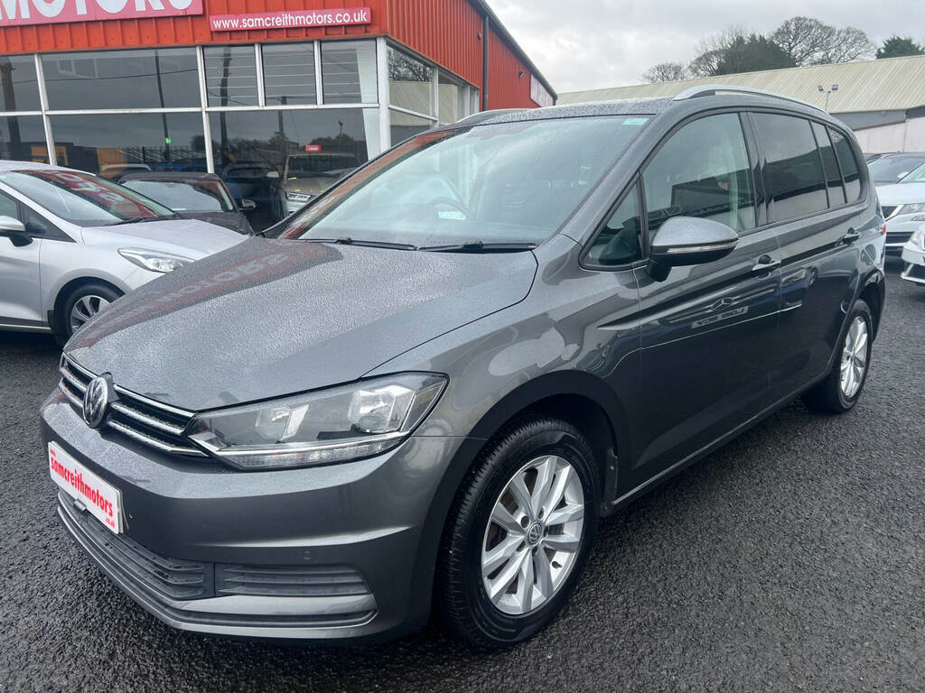 Volkswagen Touran 1.6 Tdi 115 Se Family Dsg Grey #5