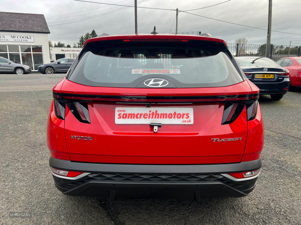 Hyundai Tucson 1.6 Tgdi Se Connect 2Wd BF21PVL Red #6