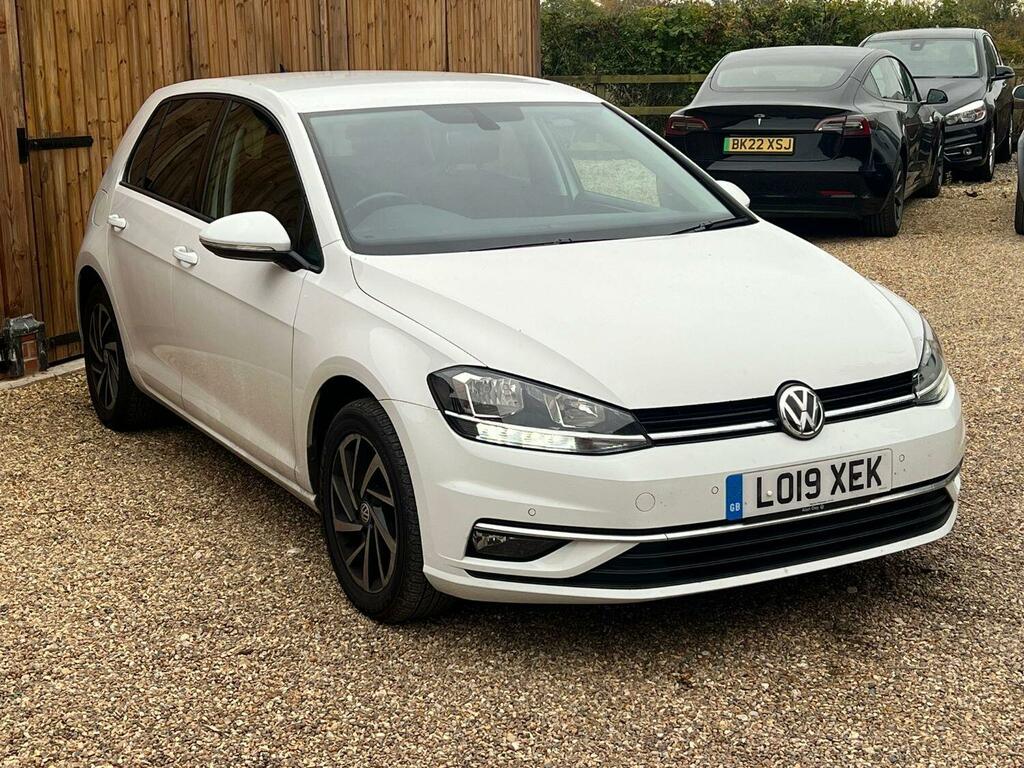 Volkswagen Golf 2.0 Tdi Match LO19XEK White #3