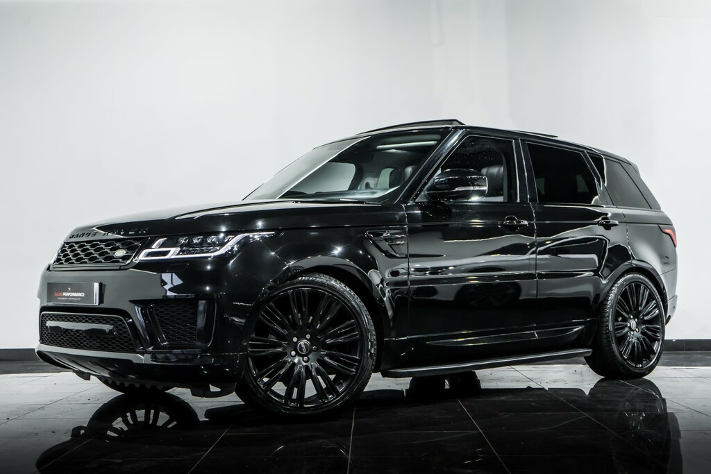 Land Rover Range Rover Sport Suv 3.0 Sd V6 Hse 201818 YX18UDM Black #2