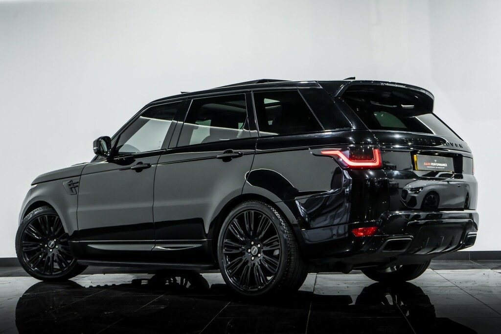 Land Rover Range Rover Sport Suv 3.0 Sd V6 Hse 201818 YX18UDM Black #4