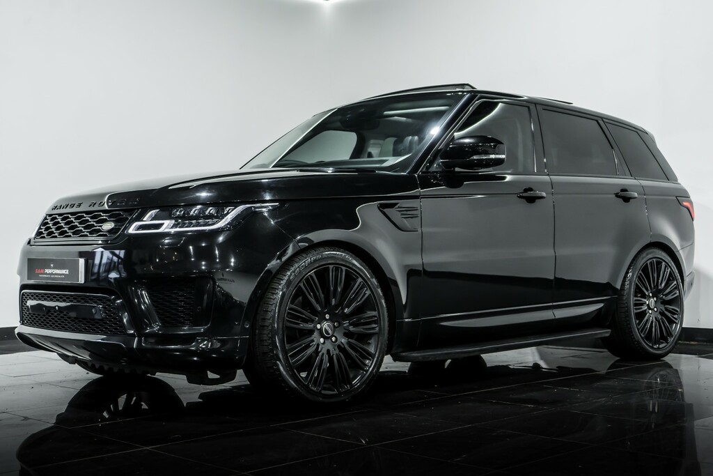 Land Rover Range Rover Sport Suv 3.0 Sd V6 Hse 201818 YX18UDM Black #5