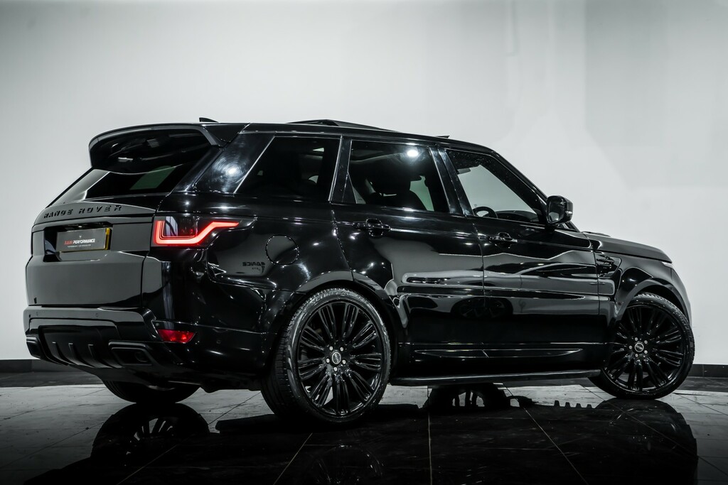 Land Rover Range Rover Sport Suv 3.0 Sd V6 Hse 201818 YX18UDM Black #3