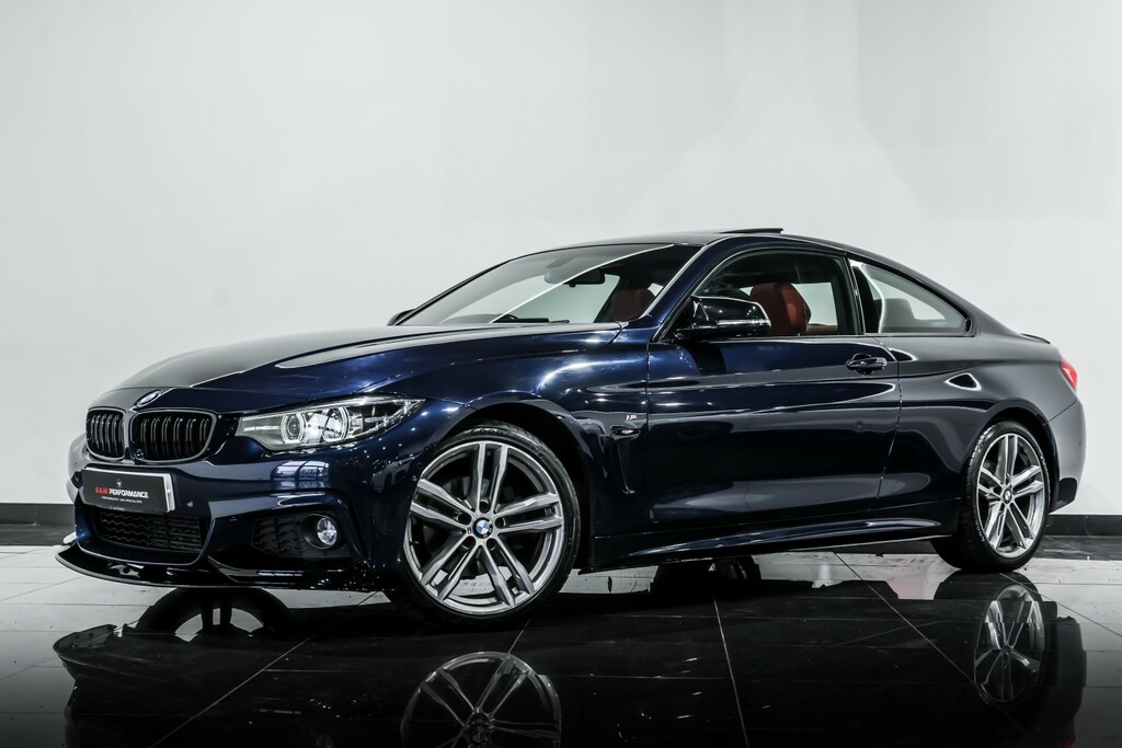 BMW 4 Series Gran Coupe Coupe 2.0 420D M Sport Coupe 201919 Blue #2