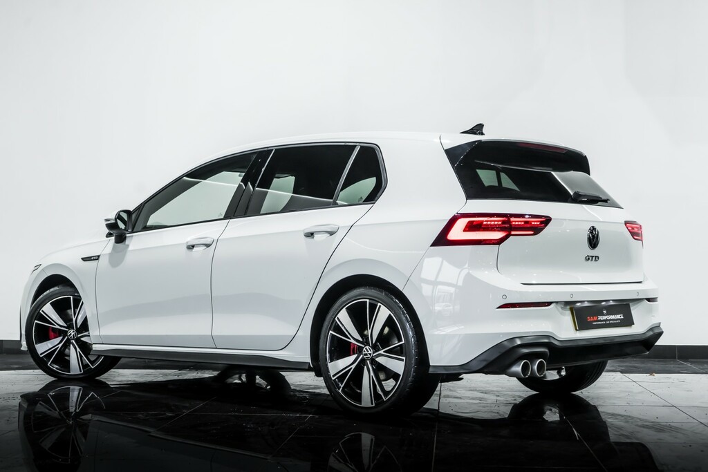 Volkswagen Golf Hatchback 2.0 Tdi Gtd 202222 YH22TCK White #4