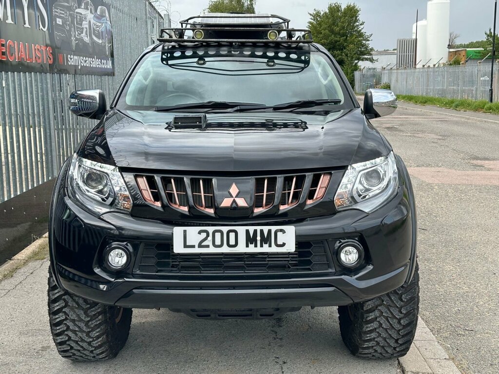 Mitsubishi L200 2.4 Di-d Dc Warrior 4Wd Black #3