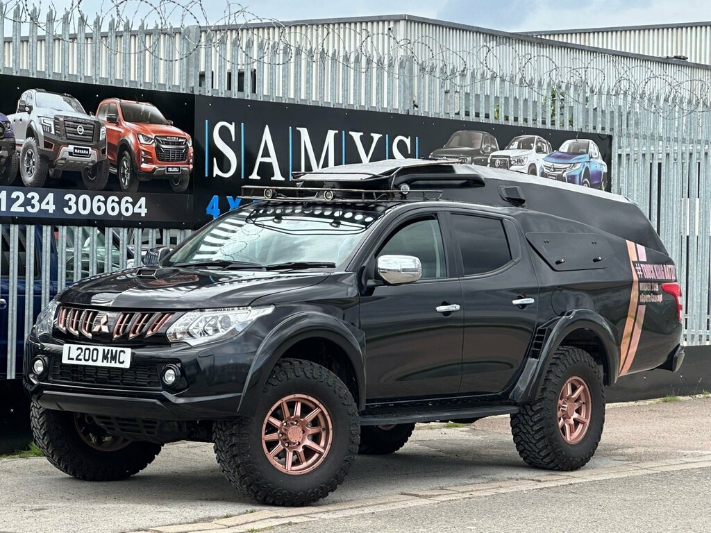 Mitsubishi L200 2.4 Di-d Dc Warrior 4Wd Black #2