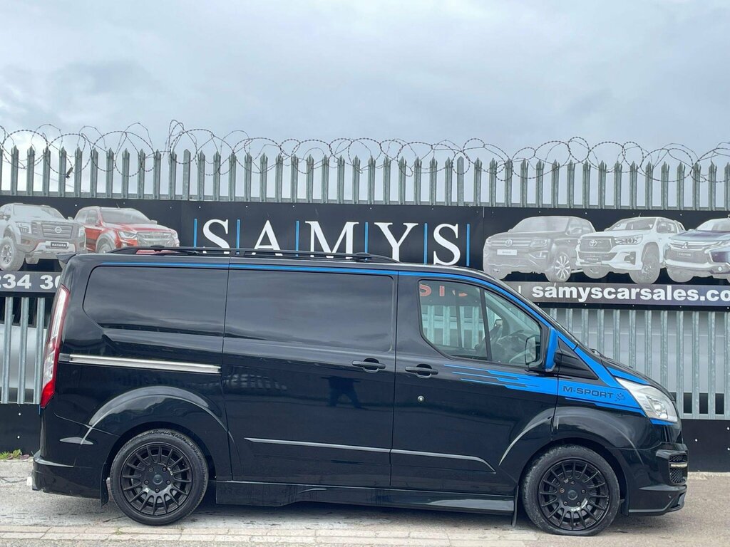 Ford Transit Custom 2.0 Tdci 290 Ms-rt Panel Van OO17ABE Black #3
