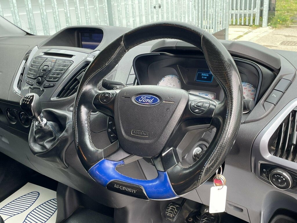Ford Transit Custom 2.0 Tdci 290 Ms-rt Panel Van OO17ABE Black #6
