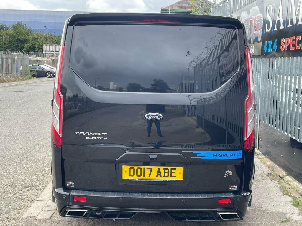 Ford Transit Custom 2.0 Tdci 290 Ms-rt Panel Van OO17ABE Black #5