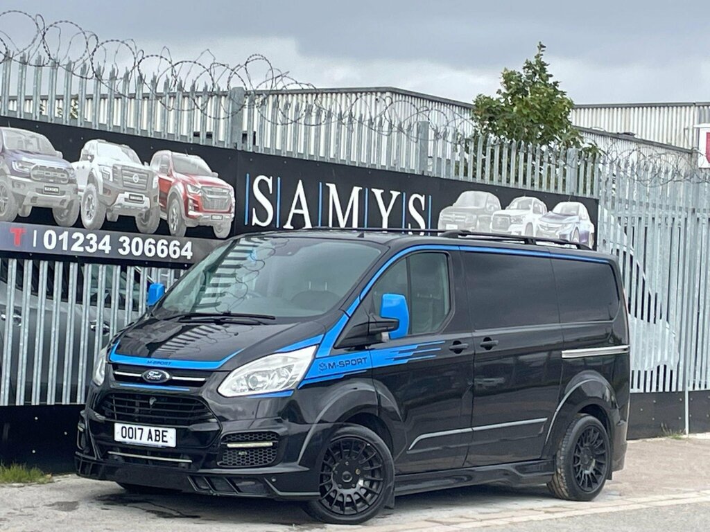 Ford Transit Custom 2.0 Tdci 290 Ms-rt Panel Van Black