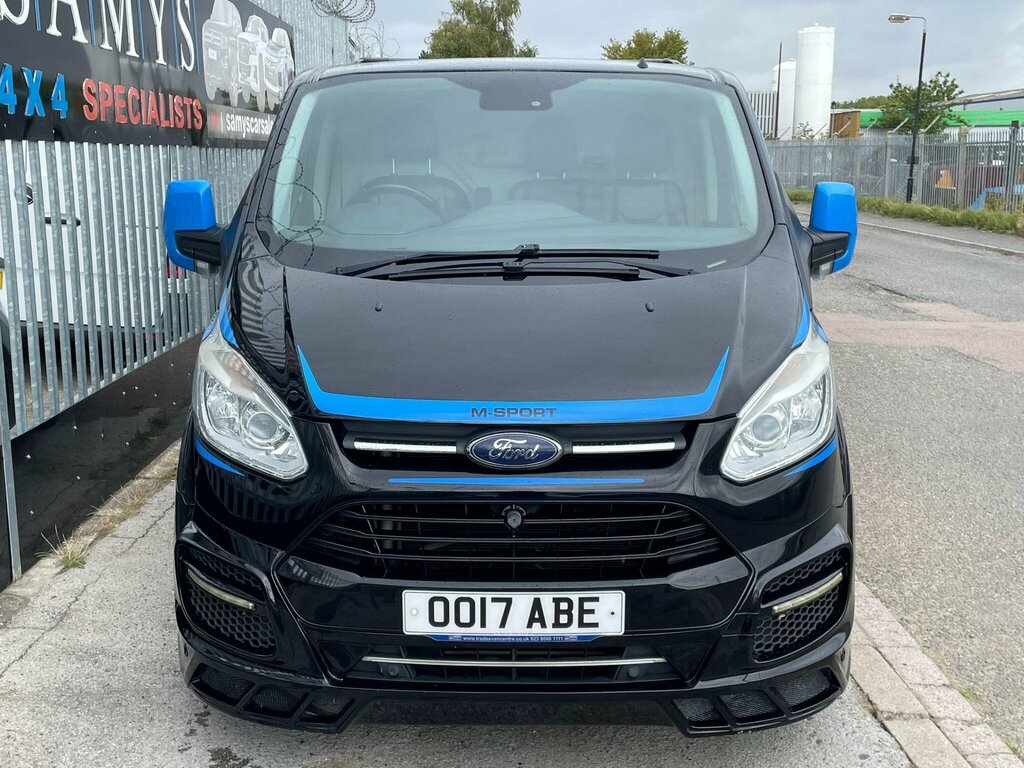 Ford Transit Custom 2.0 Tdci 290 Ms-rt Panel Van OO17ABE Black #2