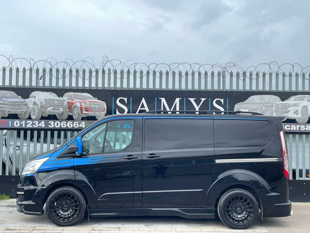 Ford Transit Custom 2.0 Tdci 290 Ms-rt Panel Van OO17ABE Black #4