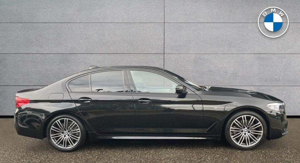 BMW 5 Series 520D M Sport Saloon Black