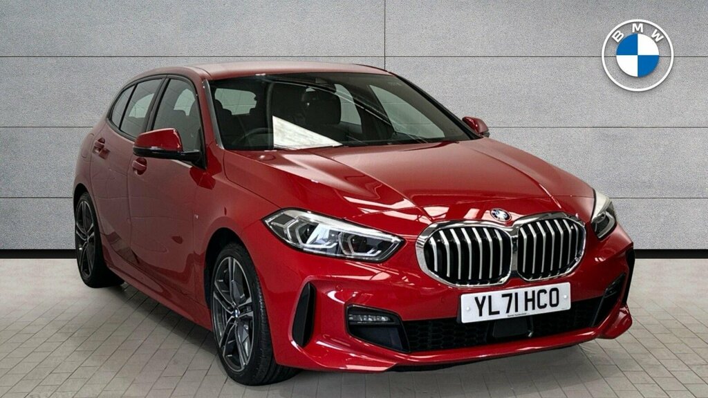 BMW 1 Series 120D Xdrive M Sport YL71HCO Red #2