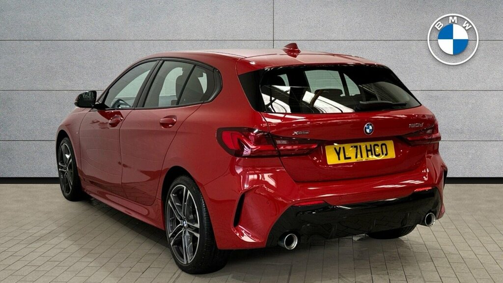 BMW 1 Series 120D Xdrive M Sport YL71HCO Red #3