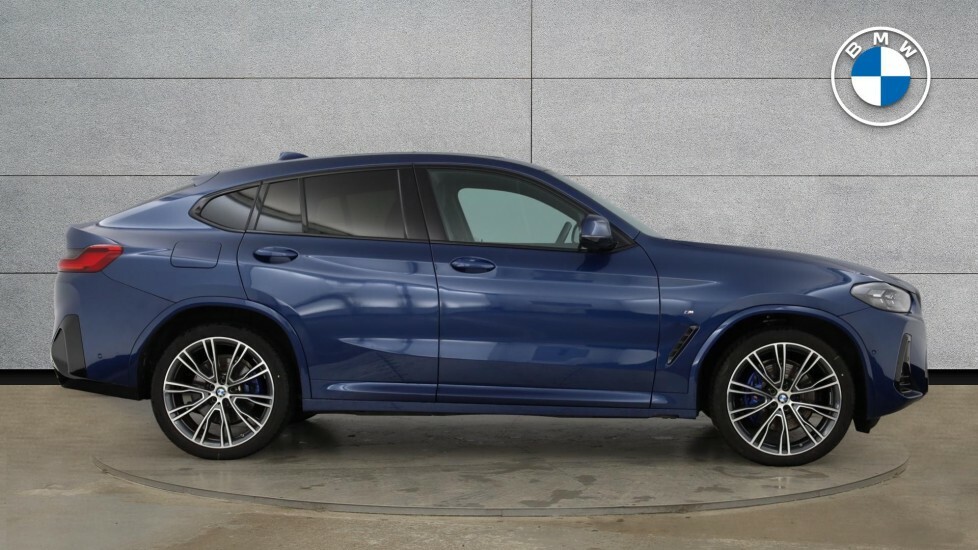 BMW X4 X4 Xdrive20d M Sport YG75UPN Blue #5