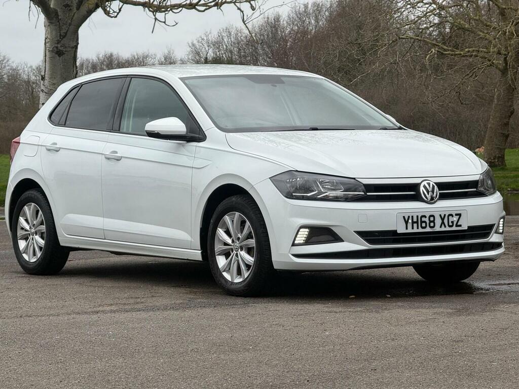 Volkswagen Polo Hatchback 1.0 Tsi Se Euro 6 Ss 201868 YH68XGZ White #4