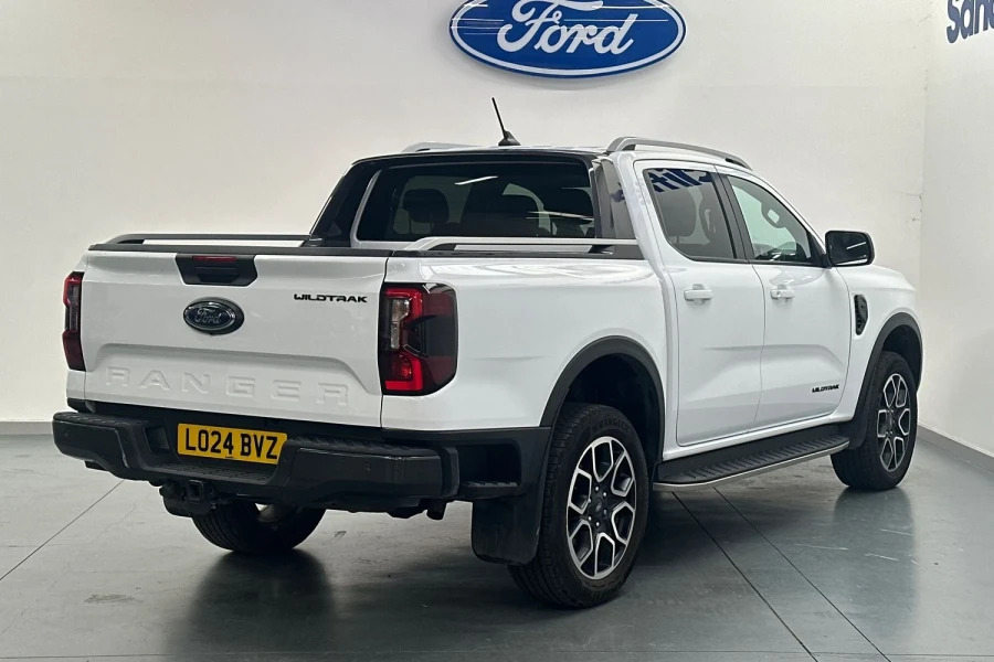 Ford Ranger Ranger P703 Wildtrak Double Cab 3.0L Ecoblue V6 24 LO24BVZ White #4