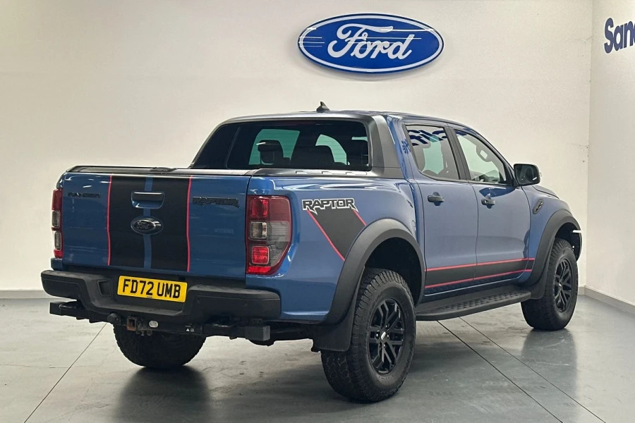 Ford Ranger Ranger Pick Up Double Cab Raptor 2.0 Tdci 213 FD72UMB Blue #4