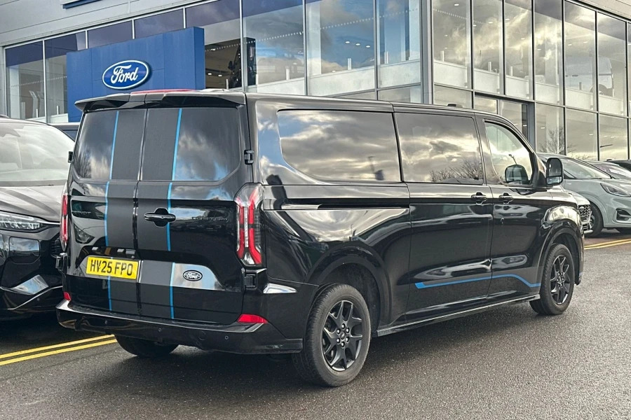 Ford Transit Custom Transit Custom V710 Sport Dciv 320 L2 2.0L Ecoblue HV25FPO Black #4