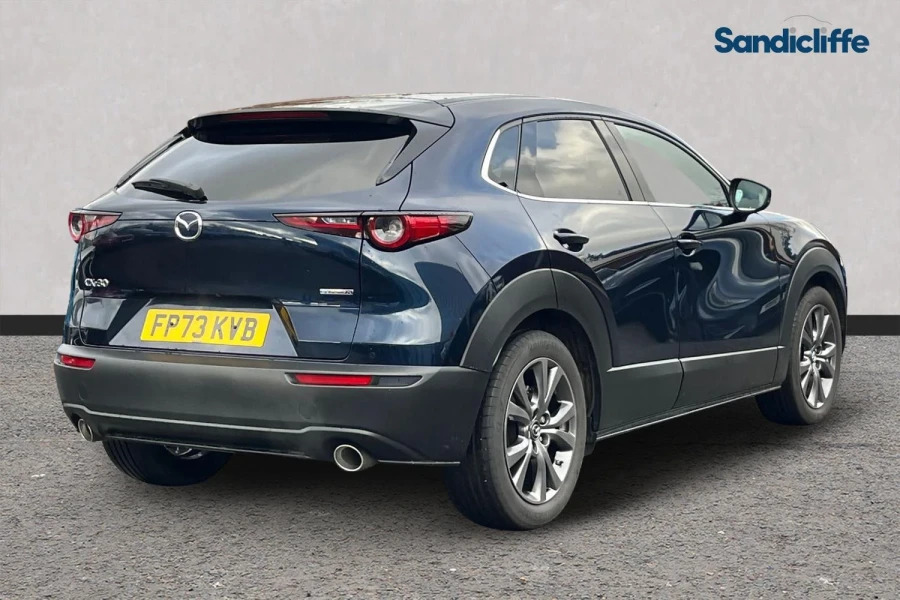 Mazda CX-30 Cx-30 2.0 E-skyactiv X Mhev Exclusive-line Aut FP73KVB Blue #4