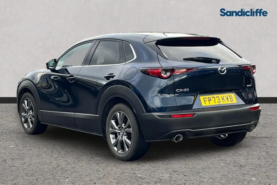 Mazda CX-30 Cx-30 2.0 E-skyactiv X Mhev Exclusive-line Aut FP73KVB Blue #6