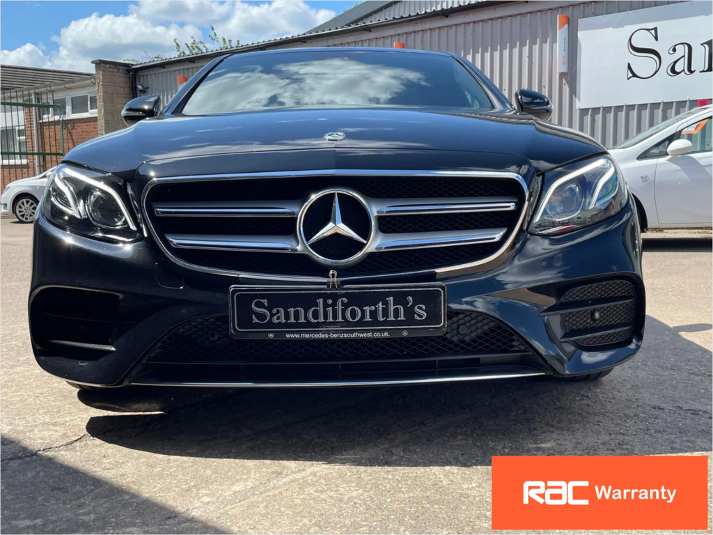 Mercedes-Benz E Class E Class Saloon Black #2