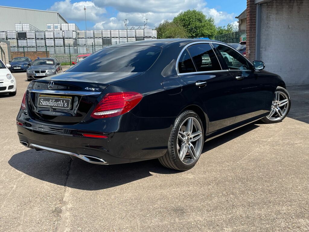 Mercedes-Benz E Class E Class Saloon Black #5