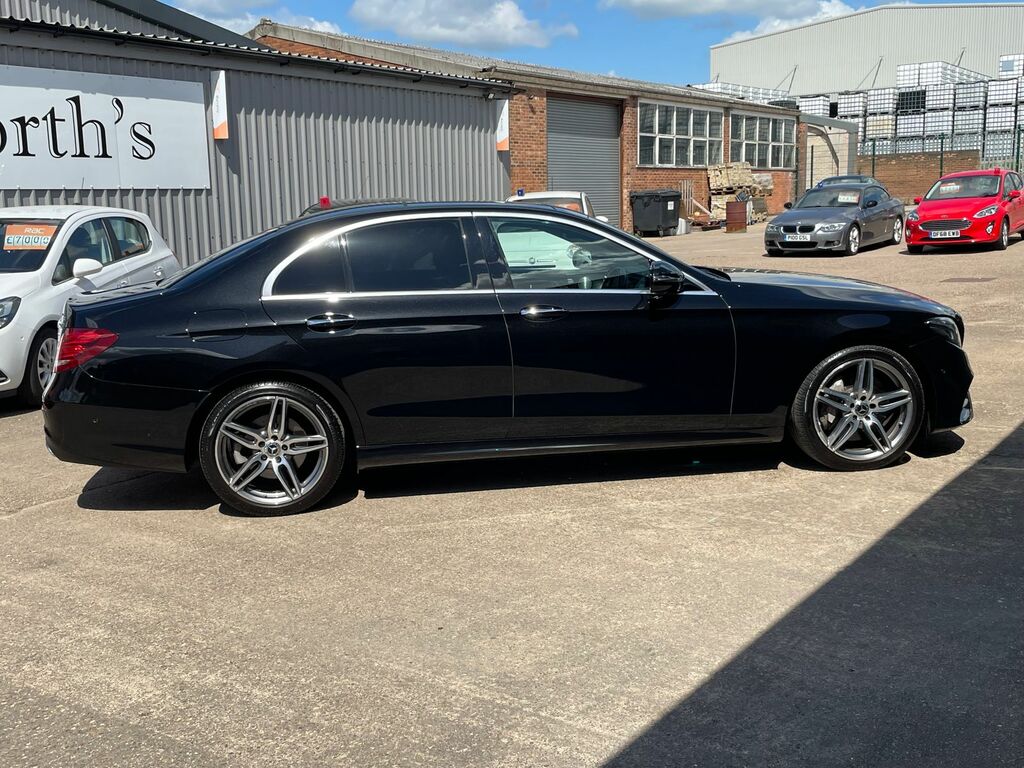 Mercedes-Benz E Class E Class Saloon Black #4