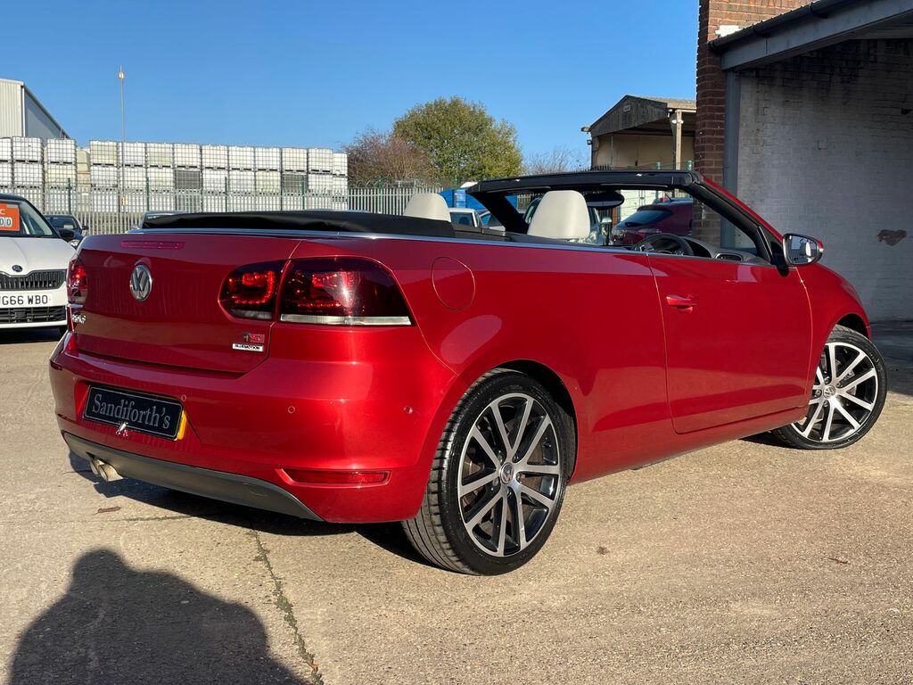 Volkswagen Golf 1.4 Tsi Gt Cabriolet Dsg Euro 5 160 Ps Red #5