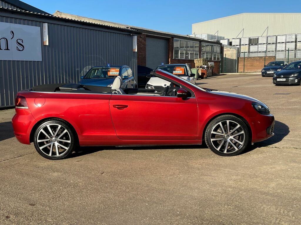Volkswagen Golf 1.4 Tsi Gt Cabriolet Dsg Euro 5 160 Ps Red #4