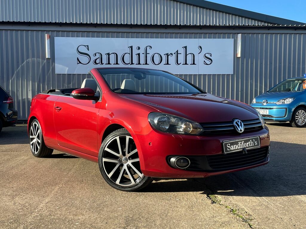 Volkswagen Golf 1.4 Tsi Gt Cabriolet Dsg Euro 5 160 Ps Red