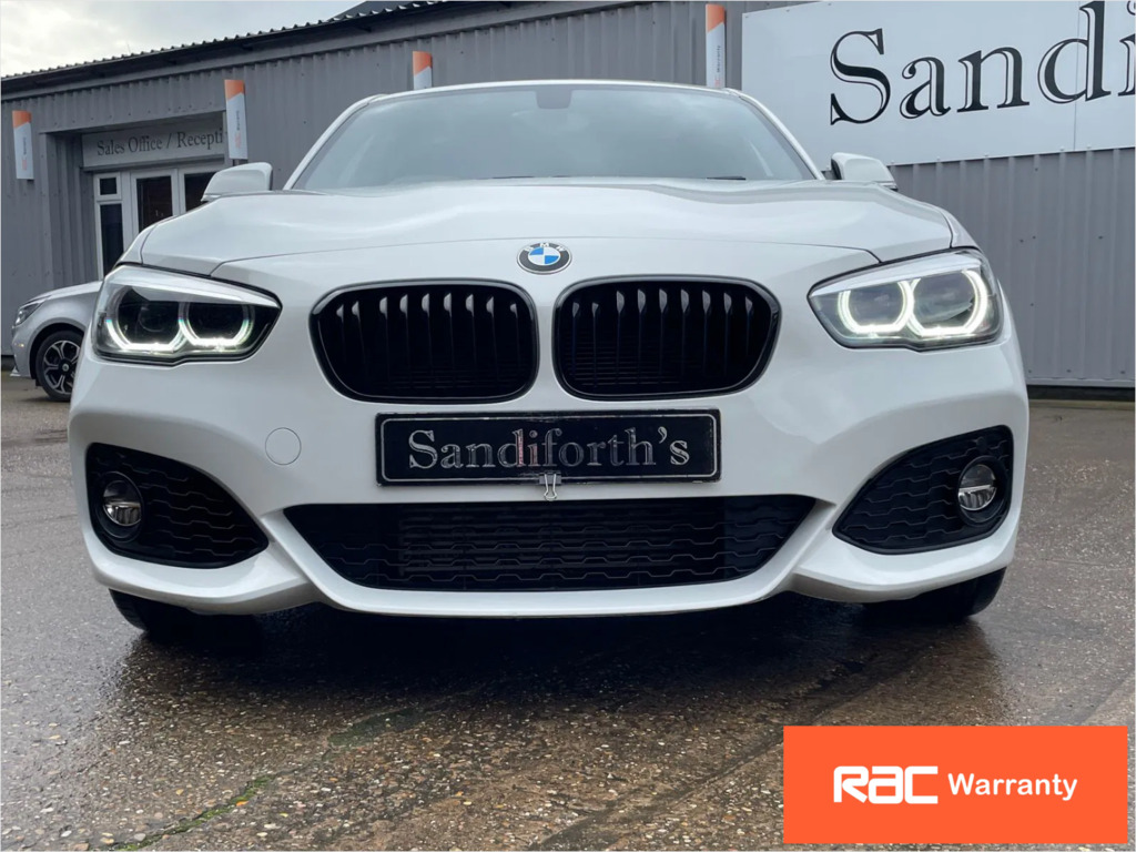 BMW 1 Series 1 Series Hatchback Special Edition White #2
