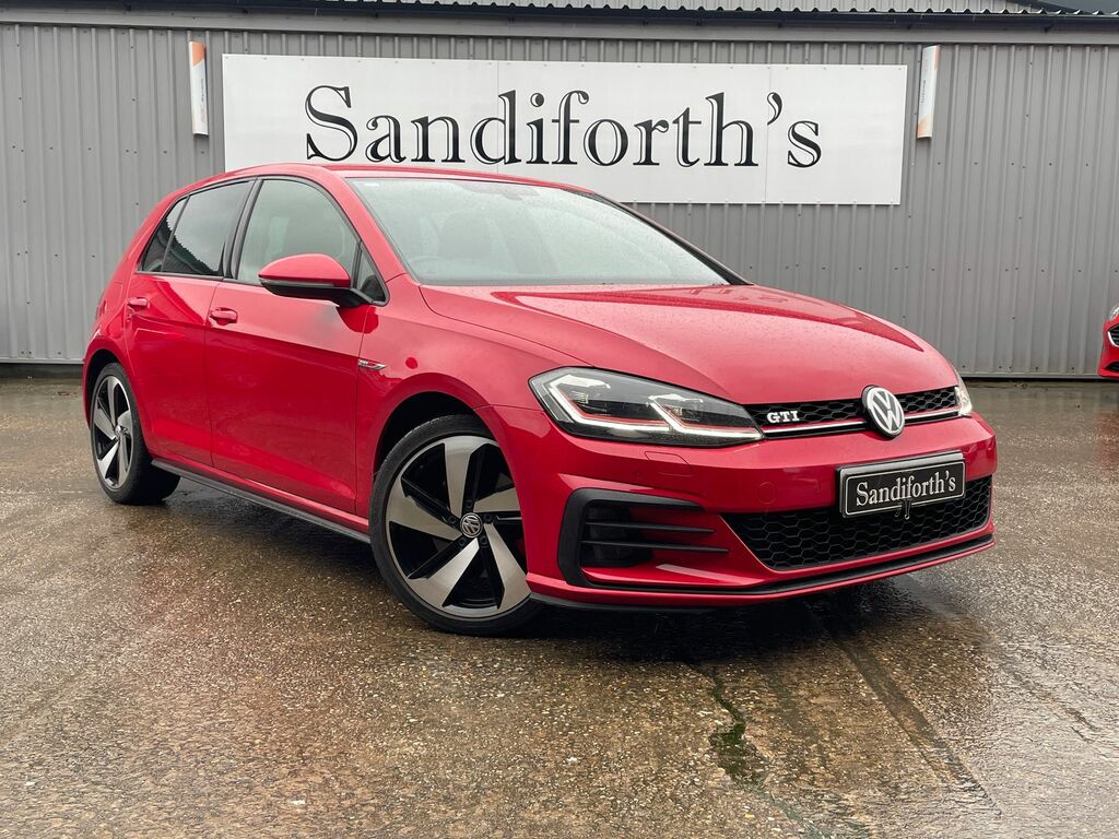 Volkswagen Golf 2.0 Tsi Gti Hatchback Dsg Euro 6 Ss Red