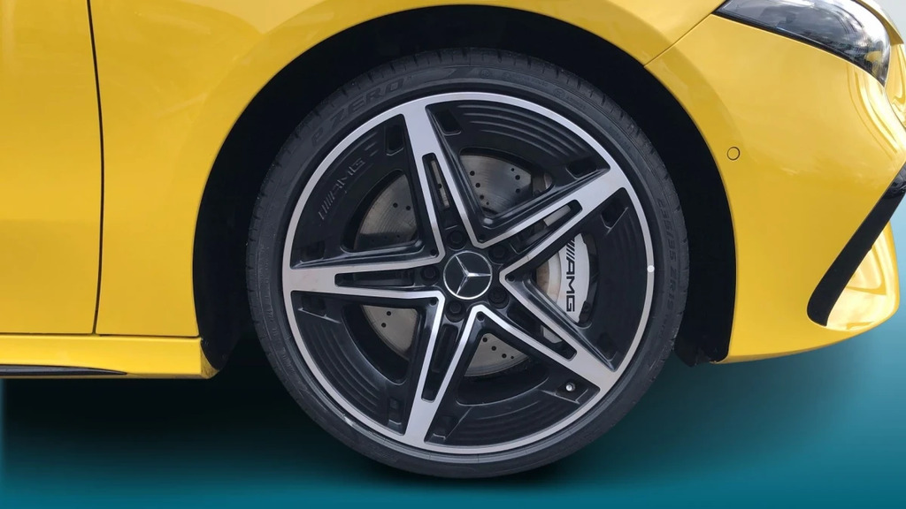 Mercedes-Benz A Class Amg A 35 Premium Mhev 4Ma Yellow #5