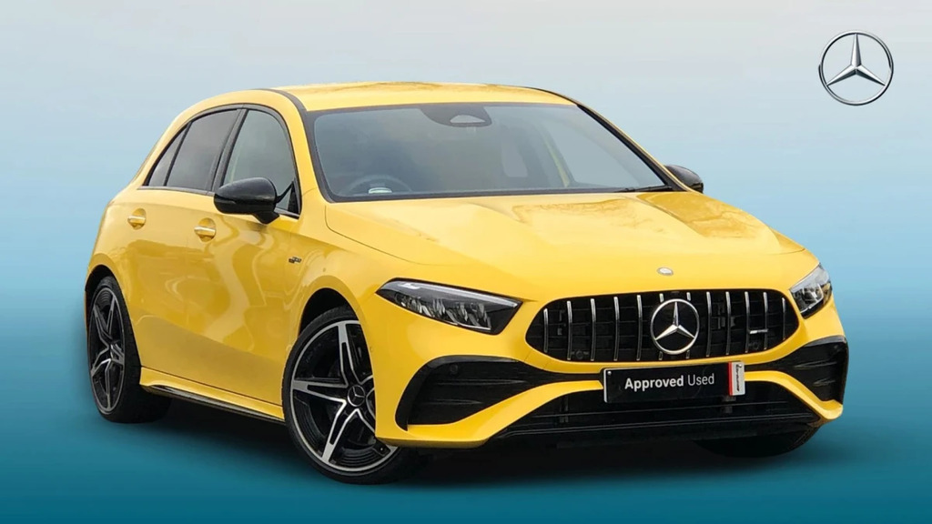 Mercedes-Benz A Class Amg A 35 Premium Mhev 4Ma Yellow