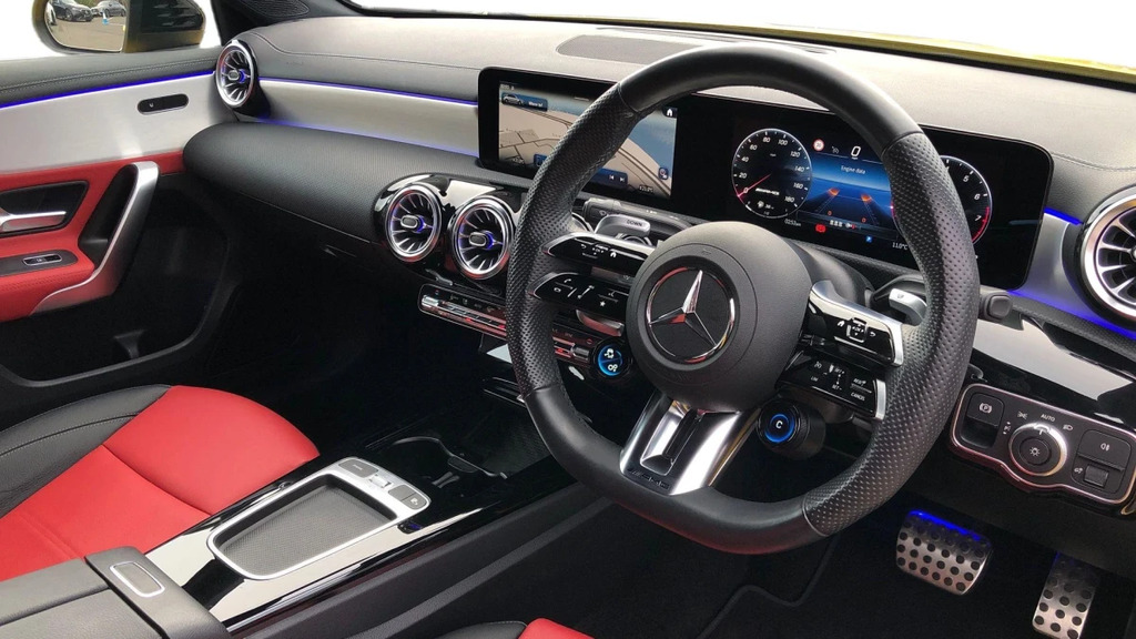 Mercedes-Benz A Class Amg A 35 Premium Mhev 4Ma Yellow #3