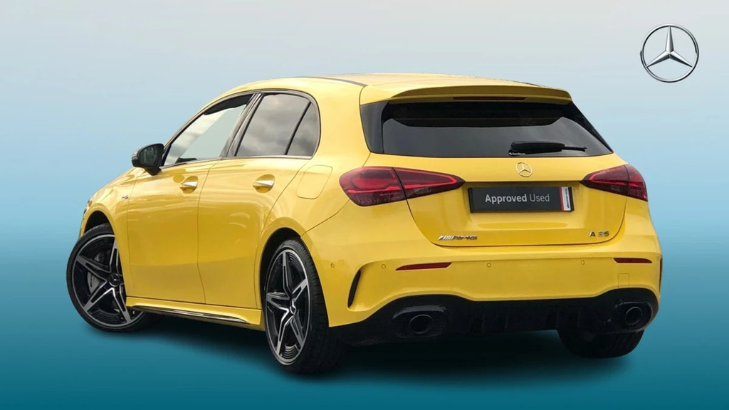 Mercedes-Benz A Class Amg A 35 Premium Mhev 4Ma Yellow #2