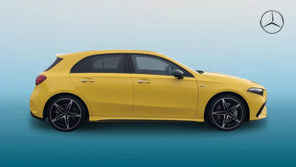 Mercedes-Benz A Class Amg A 35 Premium Mhev 4Ma Yellow #4