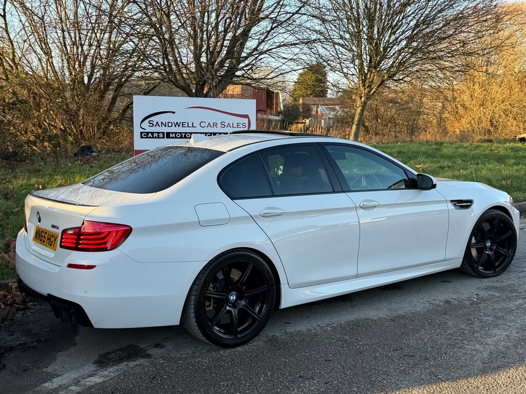 BMW M5 4.4 V8 Dct Euro 6 Ss WN65HGY White #4