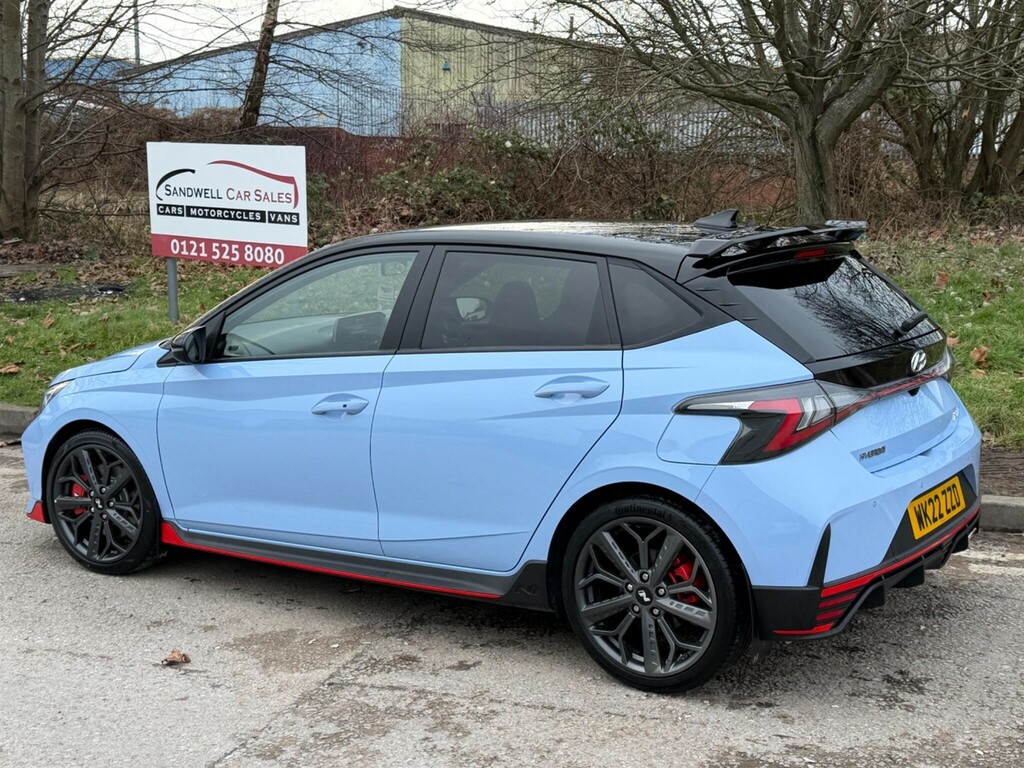 Hyundai I20 1.6 T-gdi N Euro 6 Ss WK22ZZD Blue #3