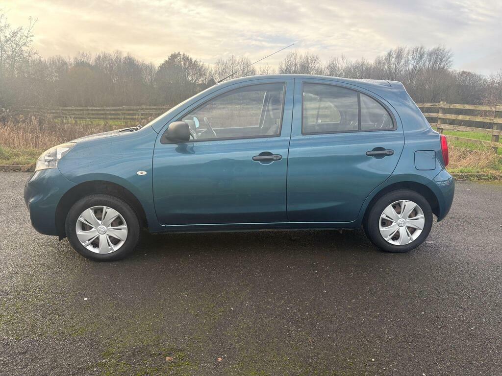 Nissan Micra 1.2 Visia Euro 5 FX63TWJ Blue #4