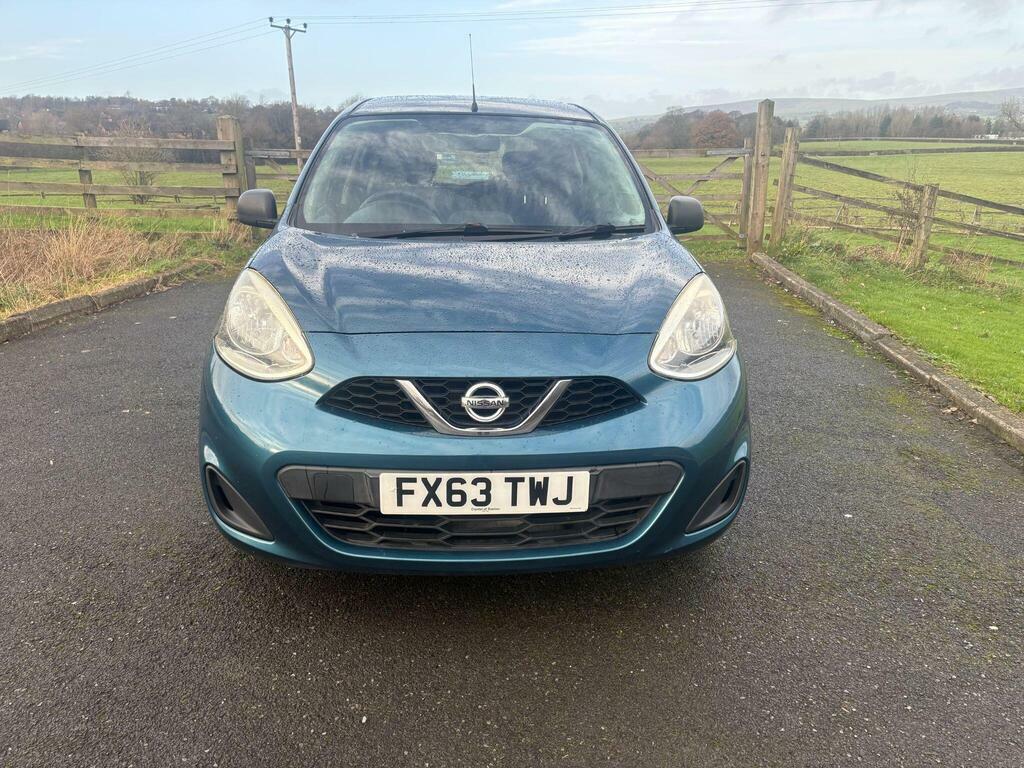 Nissan Micra 1.2 Visia Euro 5 FX63TWJ Blue #2