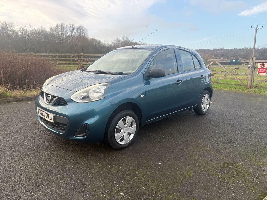 Nissan Micra 1.2 Visia Euro 5 FX63TWJ Blue #3