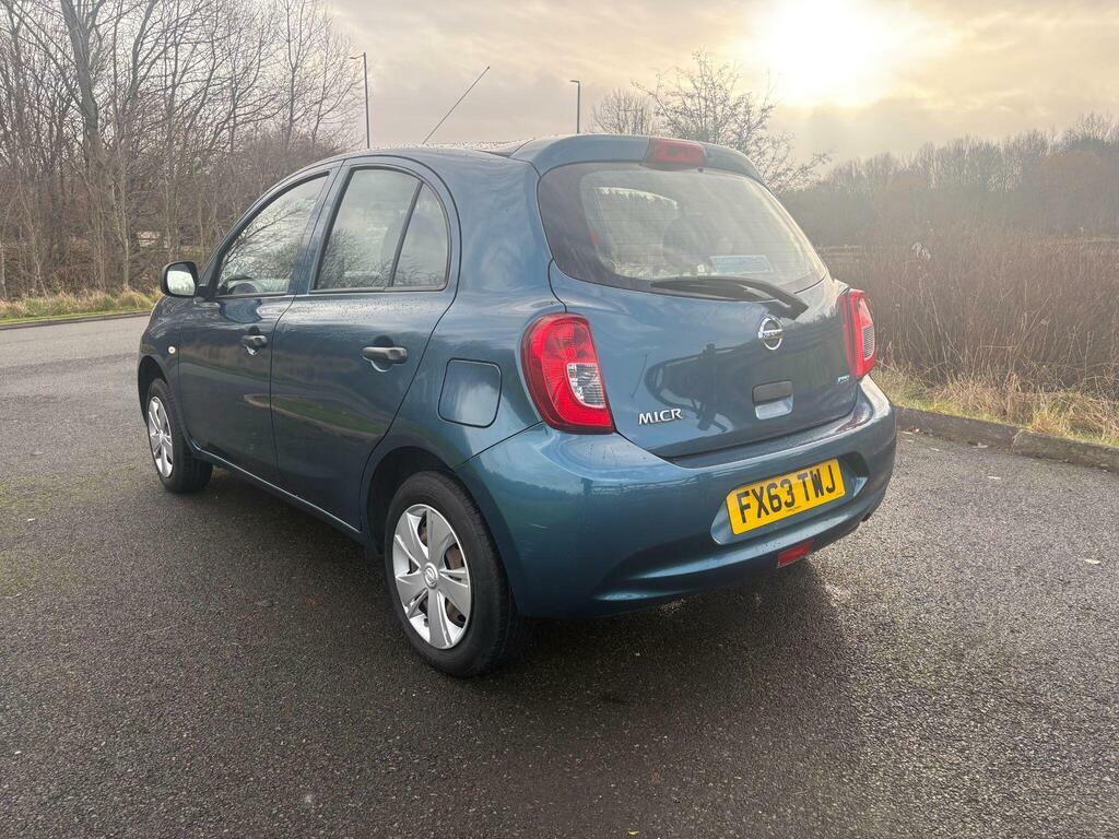 Nissan Micra 1.2 Visia Euro 5 FX63TWJ Blue #5