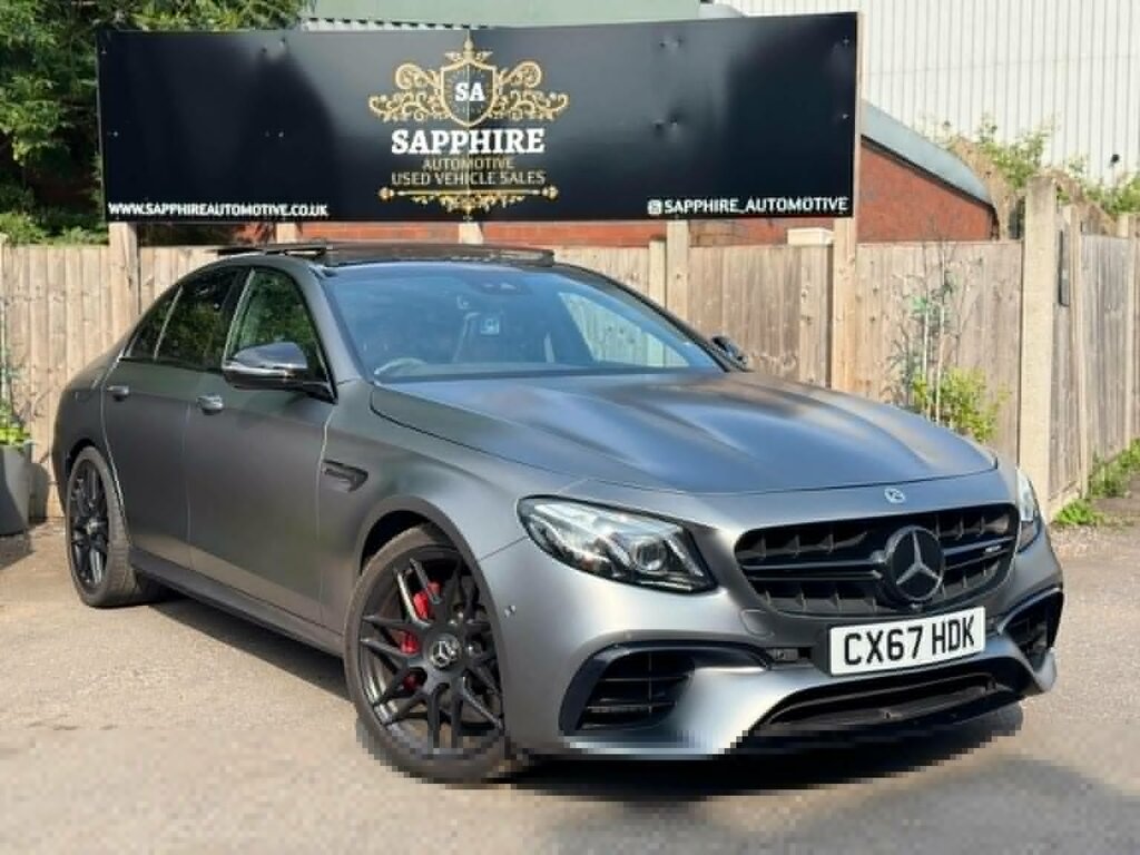Mercedes-Benz E Class 4.0 E63 V8 Biturbo Amg S Premium Spds Mct 4Matic Grey #3