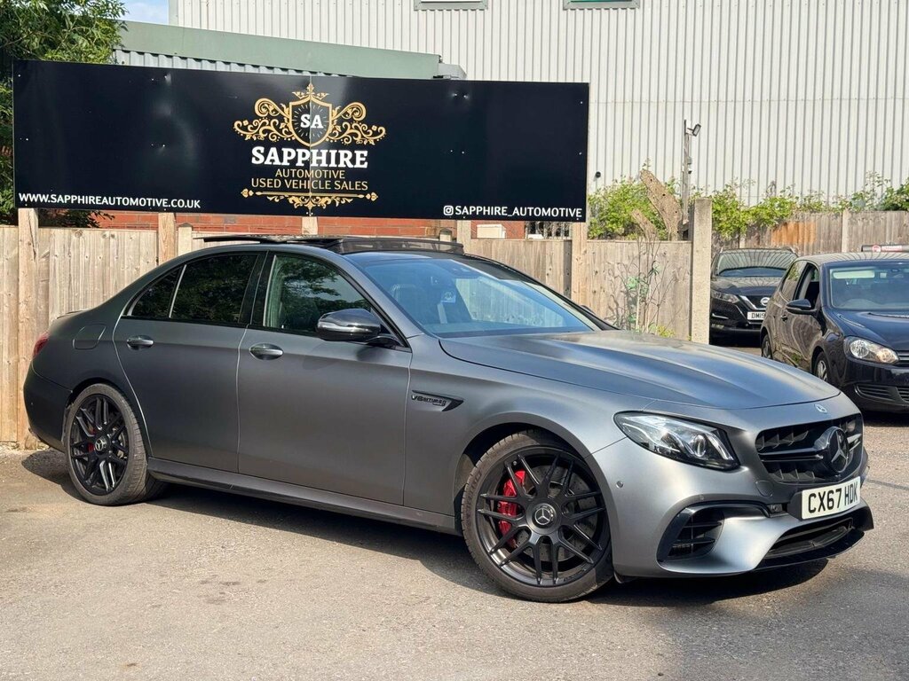 Mercedes-Benz E Class 4.0 E63 V8 Biturbo Amg S Premium Spds Mct 4Matic Grey #4